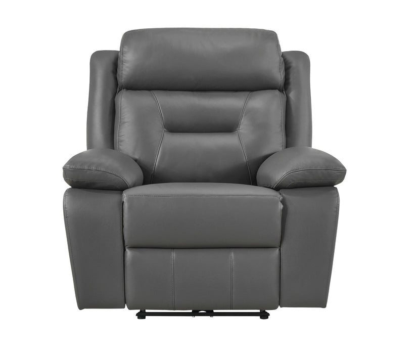 Homelegance - Laconia Power Reclining Chair in Dark gray - 9629DGY-1PW