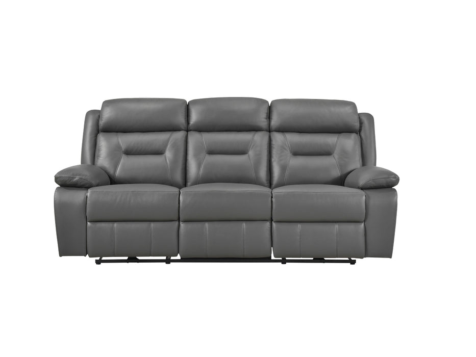 Homelegance - Laconia Power Double Reclining Sofa in Dark gray - 9629DGY-3PW