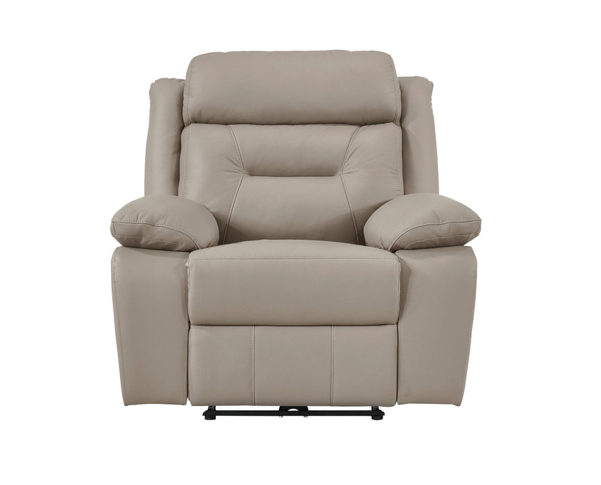 Homelegance - Laconia Power Reclining Chair in Latte - 9629LTE-1PW