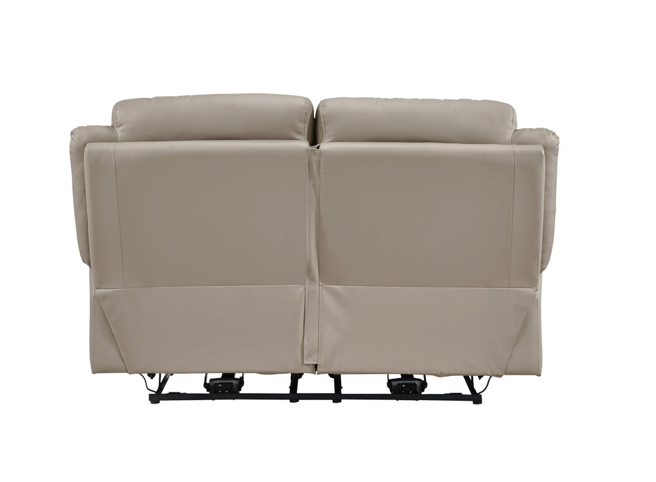 Homelegance - Laconia 3 Piece Power Double Reclining Living Room Set in Latte - 9629LTE*3PW