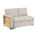 Homelegance - Pompano Sectional with Right Chaise in Beige - 9630BE*32LRC - GreatFurnitureDeal