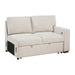 Homelegance - Pompano Sectional with Left Chaise in Beige - 9630BE*3LC2R - GreatFurnitureDeal