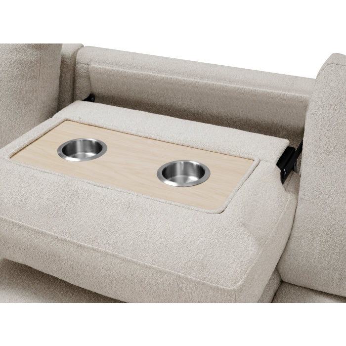 Homelegance - Pompano Sectional with Left Chaise in Beige - 9630BE*3LC2R - GreatFurnitureDeal