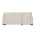 Homelegance - Raife Sectional with Left Chaise in Beige - 9630BE*2LC2R - GreatFurnitureDeal