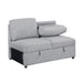 Homelegance - Pompano 2 Piece Sectional with Left Chaise in Gray - 9630GY*4LC2R - GreatFurnitureDeal
