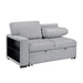 Homelegance - Pompano Sectional with Right Chaise in Gray - 9630GY*32LRC - GreatFurnitureDeal