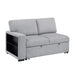 Homelegance - Pompano Sectional with Right Chaise in Gray - 9630GY*32LRC - GreatFurnitureDeal