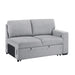 Homelegance - Pompano 2 Piece Sectional with Left Chaise in Gray - 9630GY*4LC2R - GreatFurnitureDeal