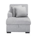 Homelegance - Pompano 2 Piece Sectional with Left Chaise in Gray - 9630GY*4LC2R - GreatFurnitureDeal