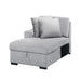 Homelegance - Pompano 2 Piece Sectional with Left Chaise in Gray - 9630GY*4LC2R - GreatFurnitureDeal