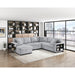 Homelegance - Pompano 2 Piece Sectional with Left Chaise in Gray - 9630GY*4LC2R - GreatFurnitureDeal