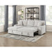 Homelegance - Marsh 2 Piece Sectional with Pull-out Bed in Gray - 9633MNB*2LC2R - GreatFurnitureDeal
