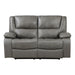Homelegance - Ellicott 3 Piece Living Room Set in Gray - 9639GY*3 - GreatFurnitureDeal