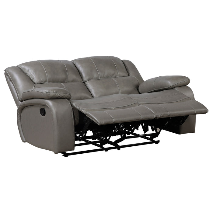 Homelegance - Ellicott 3 Piece Living Room Set in Gray - 9639GY*3 - GreatFurnitureDeal