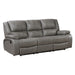 Homelegance - Ellicott 3 Piece Living Room Set in Gray - 9639GY*3 - GreatFurnitureDeal