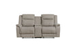 Homelegance - Dean 2 Piece Double Reclining Sofa Set in Dove - 9646DV*2 - GreatFurnitureDeal