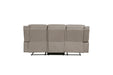 Homelegance - Dean Double Reclining Sofa in Dove - 9646DV-3 - GreatFurnitureDeal