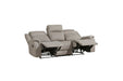 Homelegance - Dean Double Reclining Sofa in Dove - 9646DV-3 - GreatFurnitureDeal