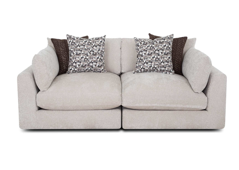 Franklin Furniture - 965 Pollock Dreamscape 2 Piece Modular Sofa in Linwood Linen - 96501-96502 - GreatFurnitureDeal