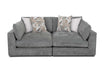 Franklin Furniture - 965 Seurat Dreamscape 2 Piece Modular Sofa in Linwood Green Bay - 96501-96502 - GreatFurnitureDeal