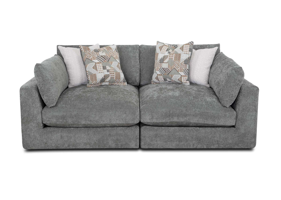 Franklin Furniture - 965 Seurat Dreamscape 2 Piece Modular Sofa in Linwood Green Bay - 96501-96502 - GreatFurnitureDeal