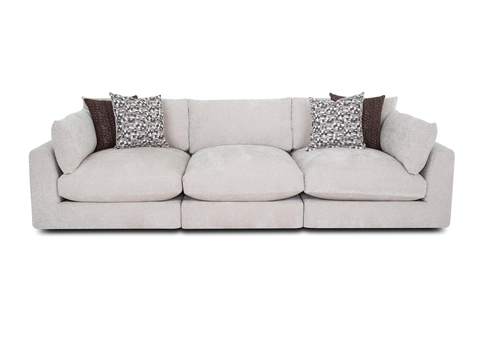 Franklin Furniture - 965 Pollock Dreamscape 3 Piece Sectional Sofa in Linwood Linen - 96501-96503-96502 - GreatFurnitureDeal