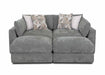 Franklin Furniture - 965 Seurat Dreamscape 4 Piece Modular Sofa in Linwood Green Bay - 96501-96502-96519-2 - GreatFurnitureDeal