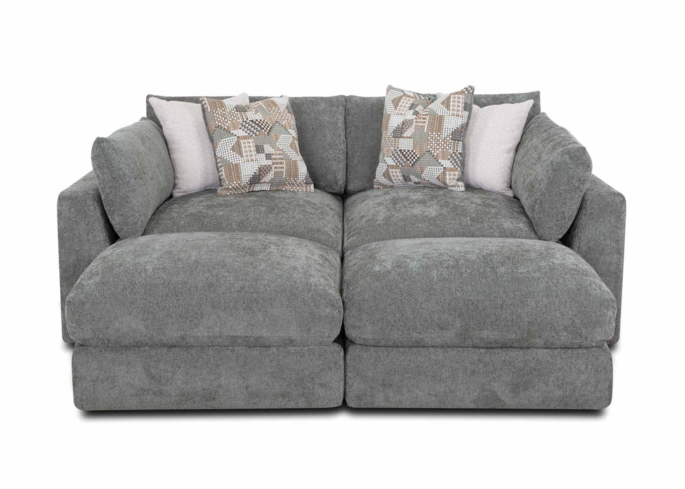 Franklin Furniture - 965 Seurat Dreamscape 4 Piece Modular Sofa in Linwood Green Bay - 96501-96502-96519-2 - GreatFurnitureDeal