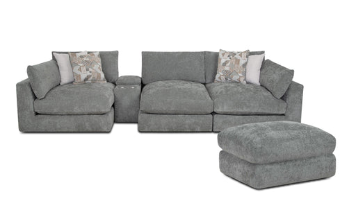 Franklin Furniture - 965 Seurat Dreamscape 5 Piece Sectional Sofa in Linwood Green Bay - 96501-96577-96503-96502-96519 - GreatFurnitureDeal