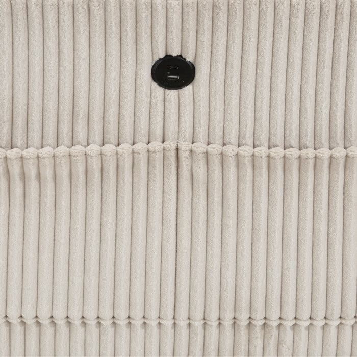 Homelegance - Walterboro 7 Piece Sectional with Storage in Beige - 9650BE*7SC - GreatFurnitureDeal