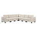 Homelegance - Walterboro 7 Piece Sectional with Storage in Beige - 9650BE*7SC - GreatFurnitureDeal