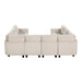 Homelegance - Walterboro 8 Piece Sectional with Storage in Beige - 9650BE*8SC - GreatFurnitureDeal