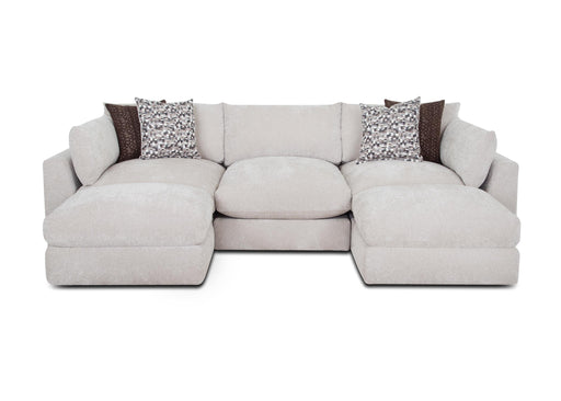 Franklin Furniture - 965 Pollock Dreamscape 5 Piece Sectional Sofa in Linwood Linen - 96501-96503-96502-96519-2 - GreatFurnitureDeal