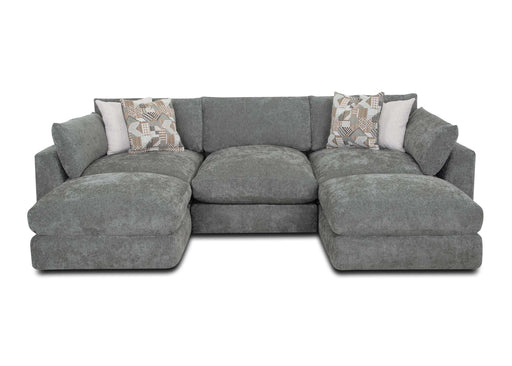 Franklin Furniture - 965 Seurat Dreamscape 5 Piece Sectional Sofa in Linwood Green Bay - 96501-96503-96502-96519-2 - GreatFurnitureDeal