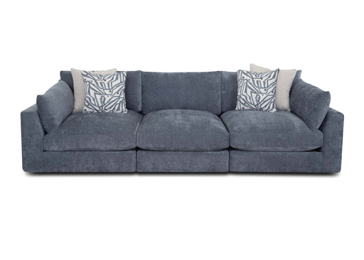Franklin Furniture - 965 Julian Dreamscape 3 Piece Sectional Sofa in Linwood Delft - 96501-96503-96502 - GreatFurnitureDeal