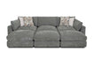 Franklin Furniture - 965 Seurat Dreamscape 6 Piece Sectional Sofa in Linwood Green Bay - 96501-96503-96502-96519-3 - GreatFurnitureDeal