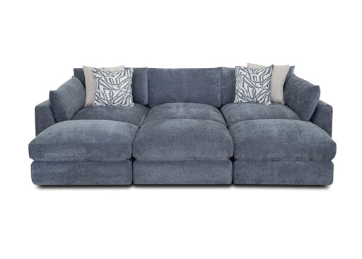 Franklin Furniture - 965 Julian Dreamscape 6 Piece Sectional Sofa in Linwood Delft - 96501-96503-96502-96519-3 - GreatFurnitureDeal