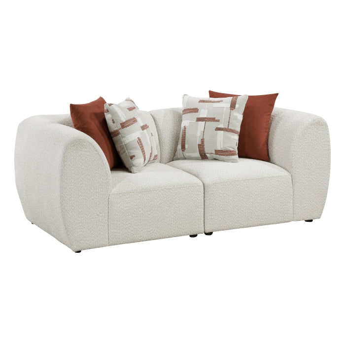 Homelegance - Franz Loveseat in Beige - 9669CN-2 - GreatFurnitureDeal