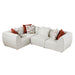 Homelegance - Franz 4 Piece Modular Sectional in Beige - 9669CN*3CR1AC - GreatFurnitureDeal