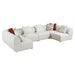 Homelegance - Franz 6 Piece Modular Sectional in Beige - 9669CN*62CR4AC - GreatFurnitureDeal