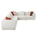 Homelegance - Franz 6 Piece Modular Sectional in Beige - 9669CN*63CR3AC - GreatFurnitureDeal