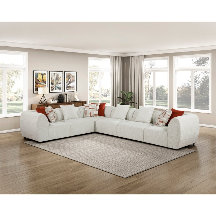 Homelegance - Franz 6 Piece Modular Sectional in Beige - 9669CN*63CR3AC
