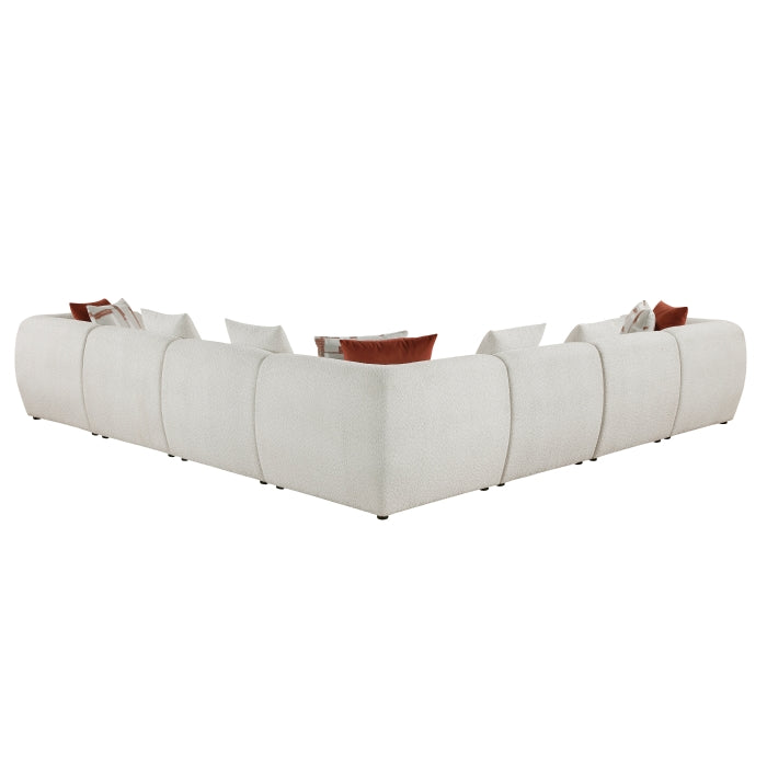 Homelegance - Franz 7 Piece Modular Sectional in Beige - 9669CN*73CR4AC - GreatFurnitureDeal