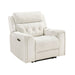 Homelegance - Dean 3 Piece Double Reclining Living Room Set in Beige - 9670BE*3PWH - GreatFurnitureDeal