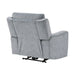 Homelegance - Celeste 2 Piece Double Reclining Sofa Set in Gray - 9670GY*2PWH - GreatFurnitureDeal