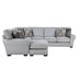 Homelegance - Kieran 2 Piece Reversible Sectional in Gray - 9679GY*SC - GreatFurnitureDeal