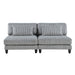 Homelegance - Robstown 6 Piece Modular Sectional in Gray - 9688GY*63CR3AC - GreatFurnitureDeal