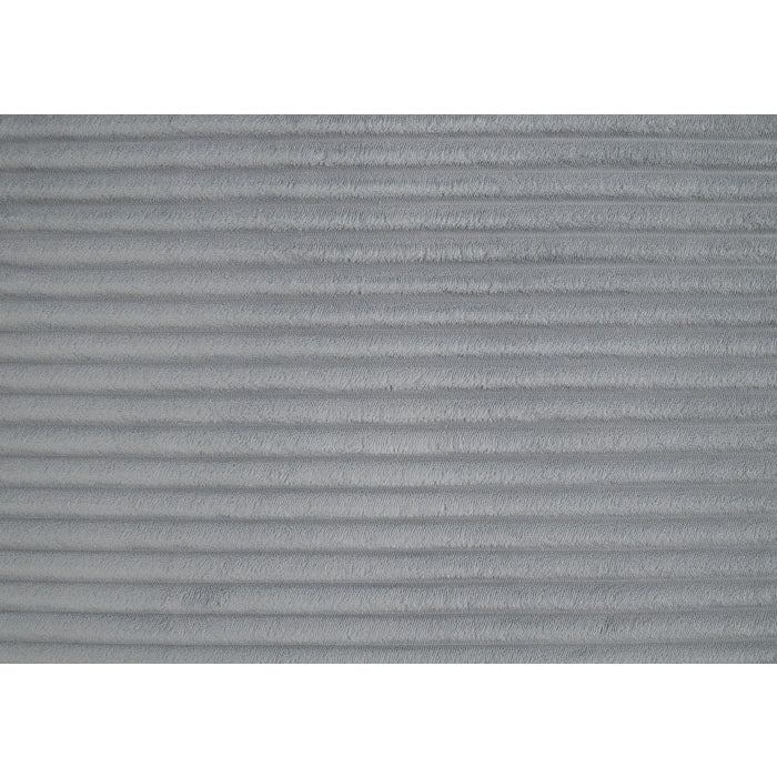 Homelegance - Robstown 5 Piece Modular Sectional with Ottoman in Gray - 9688GY*52CR2ACOT - GreatFurnitureDeal