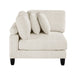Homelegance - Robstown 5-Piece Modular Sectional in Beige - 9688NBE*53CR2AC - GreatFurnitureDeal