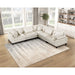 Homelegance - Robstown 5-Piece Modular Sectional in Beige - 9688NBE*53CR2AC - GreatFurnitureDeal